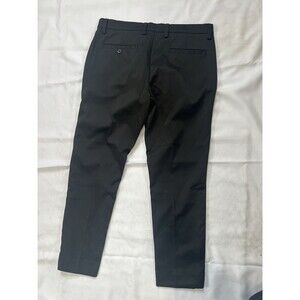 Mens Amazon Essentials Black Dress Pant 34x32